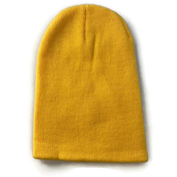 2/$30 YELLOW Unisex Beanie OS - Picture 3 of 3